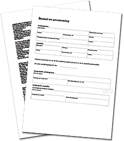 Pensionering Besked Mall For Arbetsgivare